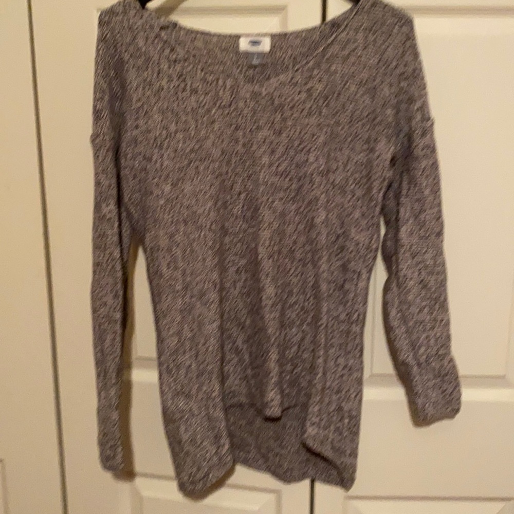 Relaxed fit sweater grey